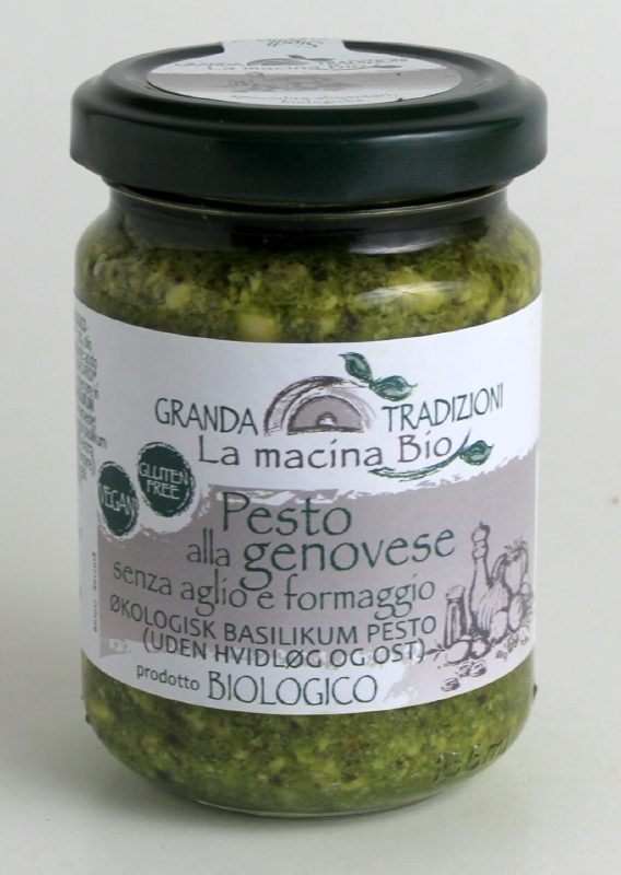 Pesto Genovese basil 130g Øko