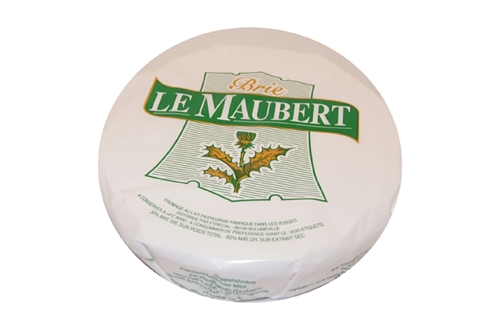 Le Maubert Brie, 500g STK, stærk smag.